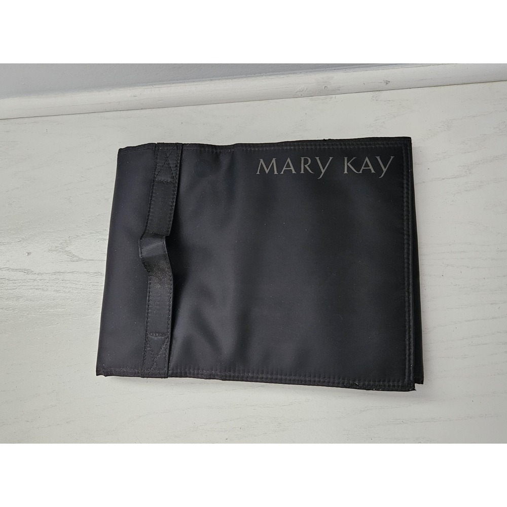 Mary Kay Travel Roll Up Bag - Black and‎ Pink Hanging Organizer Cosmetic Bag New